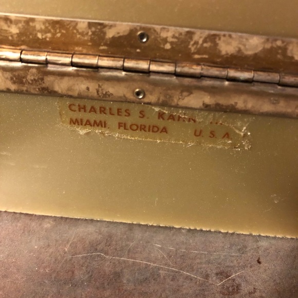 Vintage 1950s Handbag by Charles S Kahn of Miami. - Picture 10 of 12